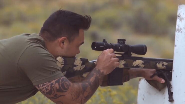 scope on sniper